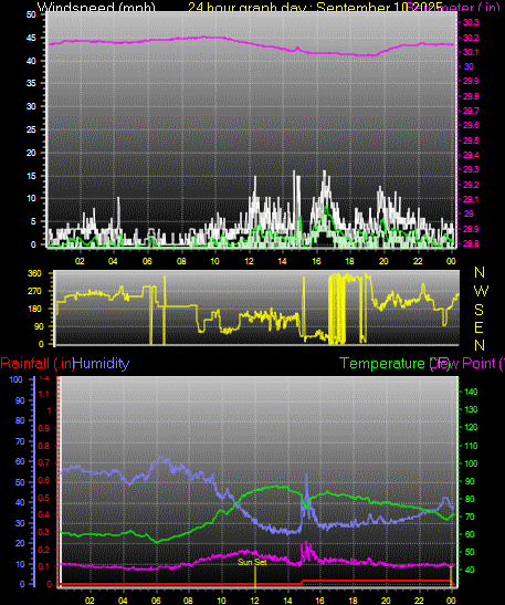 24 Hour Graph for Day 10