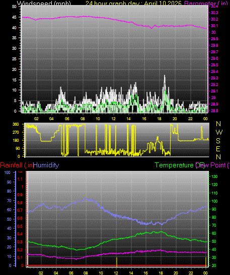 24 Hour Graph for Day 10