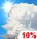 Slight Chance Thunderstorms. Chance for Measurable Precipitation 10% Slight Chance Thunderstorms. Chance for Measurable Precipitation 10%