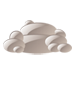 Cloudy with snow flurries